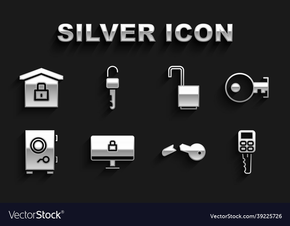Set lock on computer monitor key car