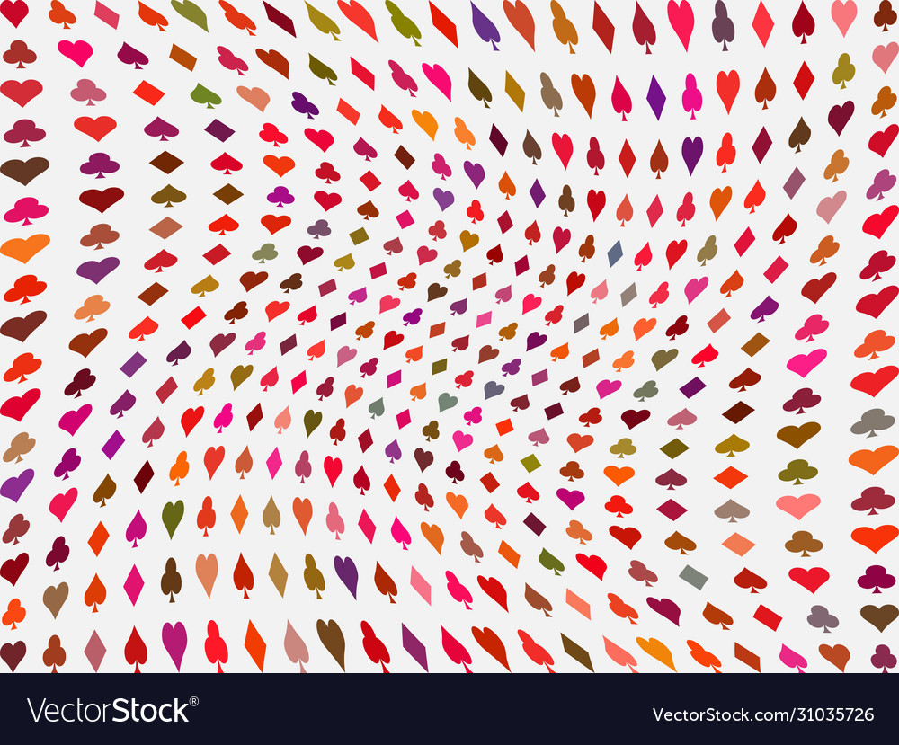 Suits twist effect random colors