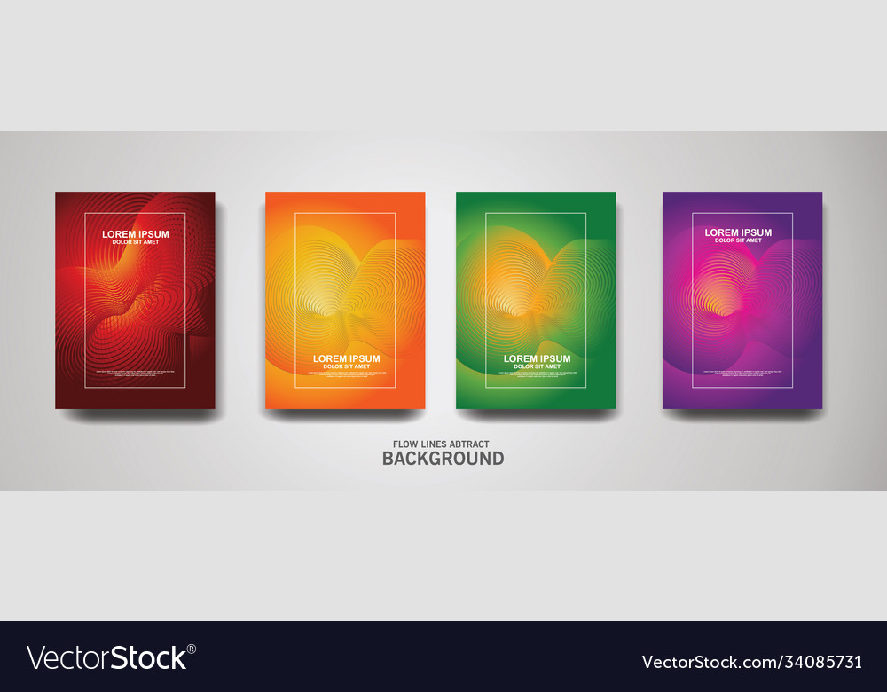 Abstract flow lines pattern background