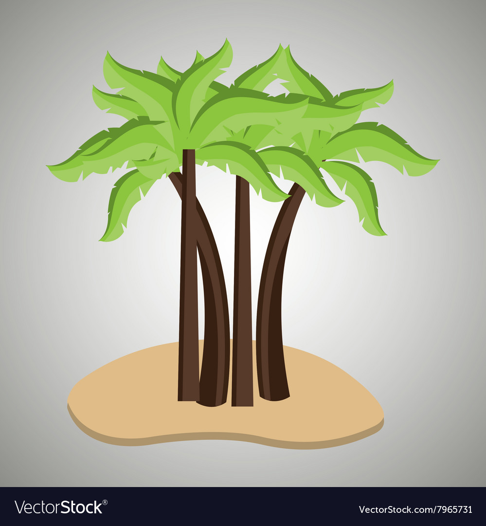 Beach icon design Royalty Free Vector Image - VectorStock