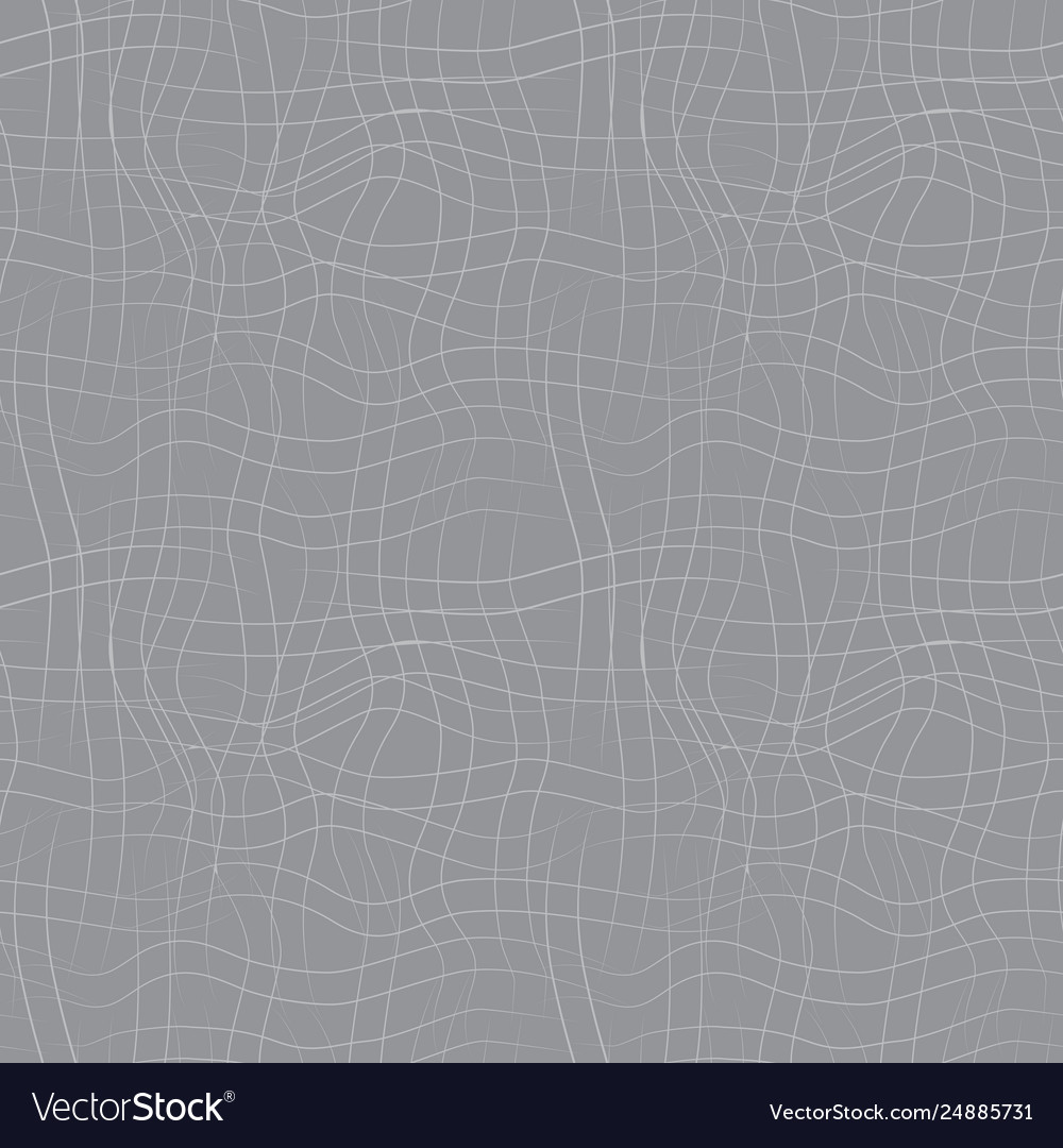 Seamless pattern with wavy drawn lines
