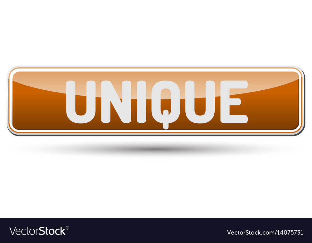 Unique - abstract beautiful button with text