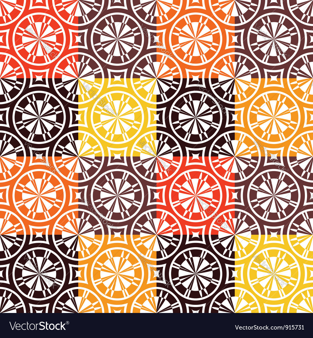 Warm Checked Pattern