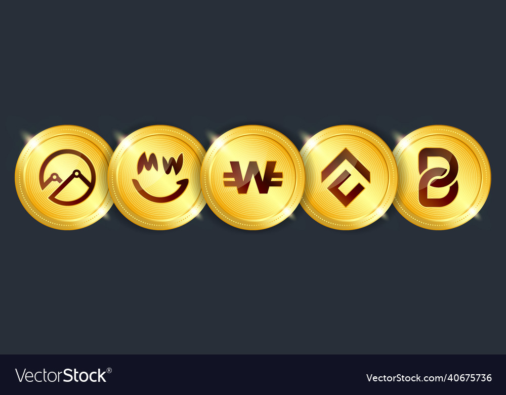 Crypto currency digital payment system blockchain Vector Image Crypto currency digital payment system blockchain