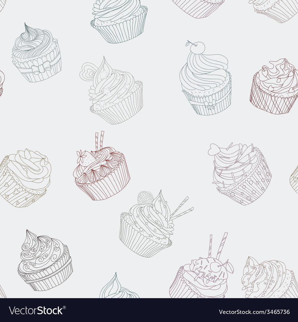 Cupcake pattern