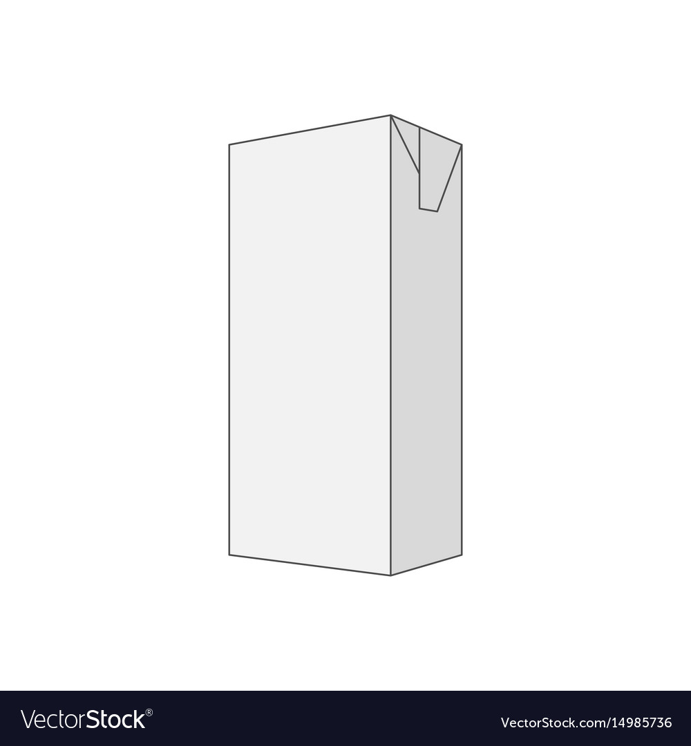 Empty gray box template