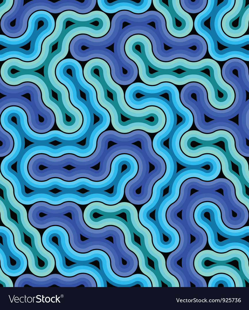Seamless 3d swirl pattern