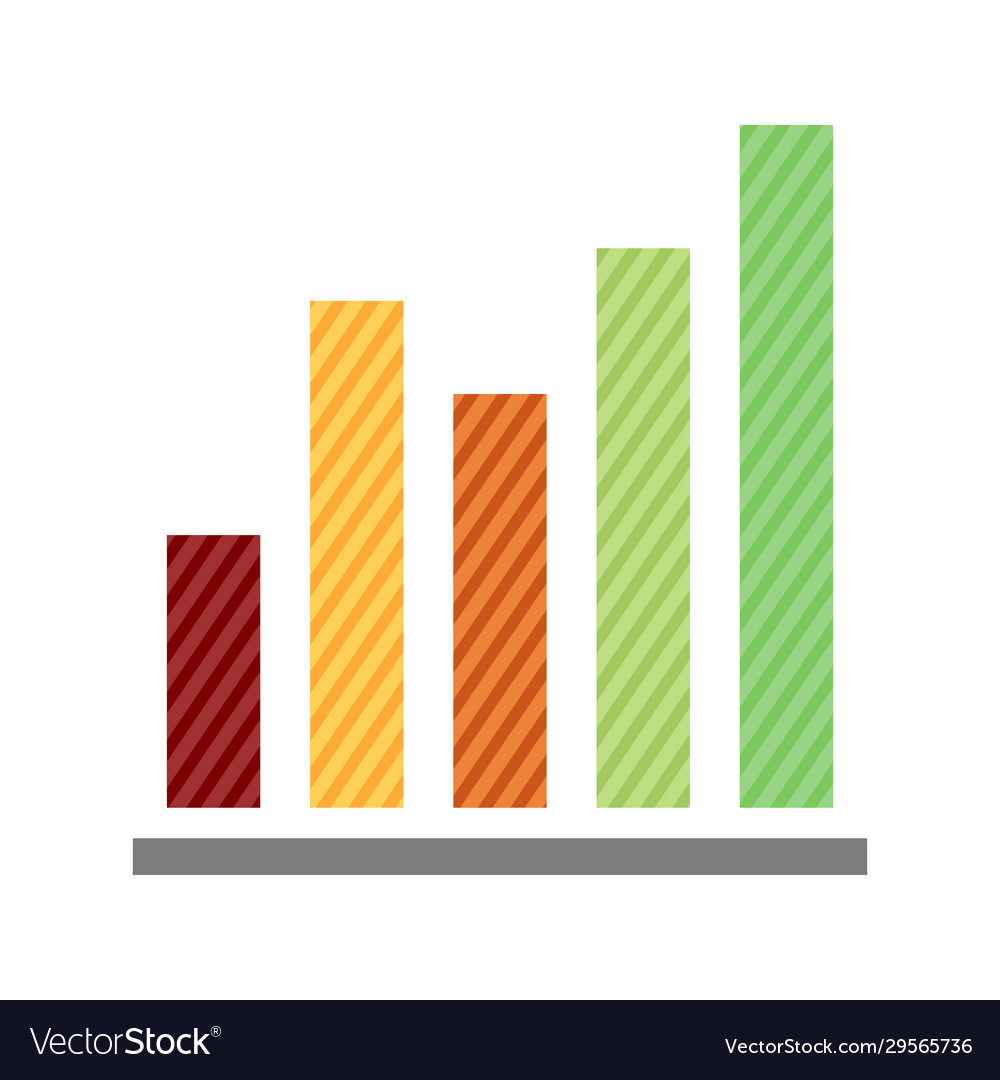Single analytic icon - graph