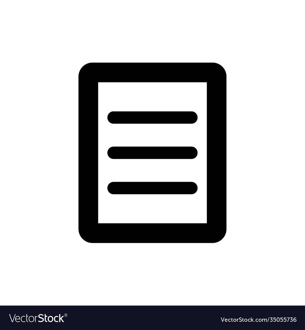 Text file icon