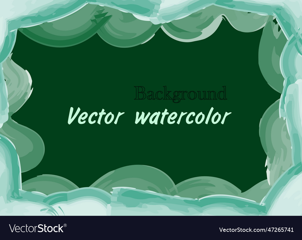 Abstract green rectangular background