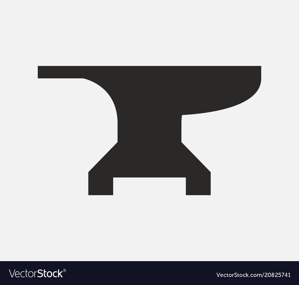 Anvil icon Royalty Free Vector Image - VectorStock