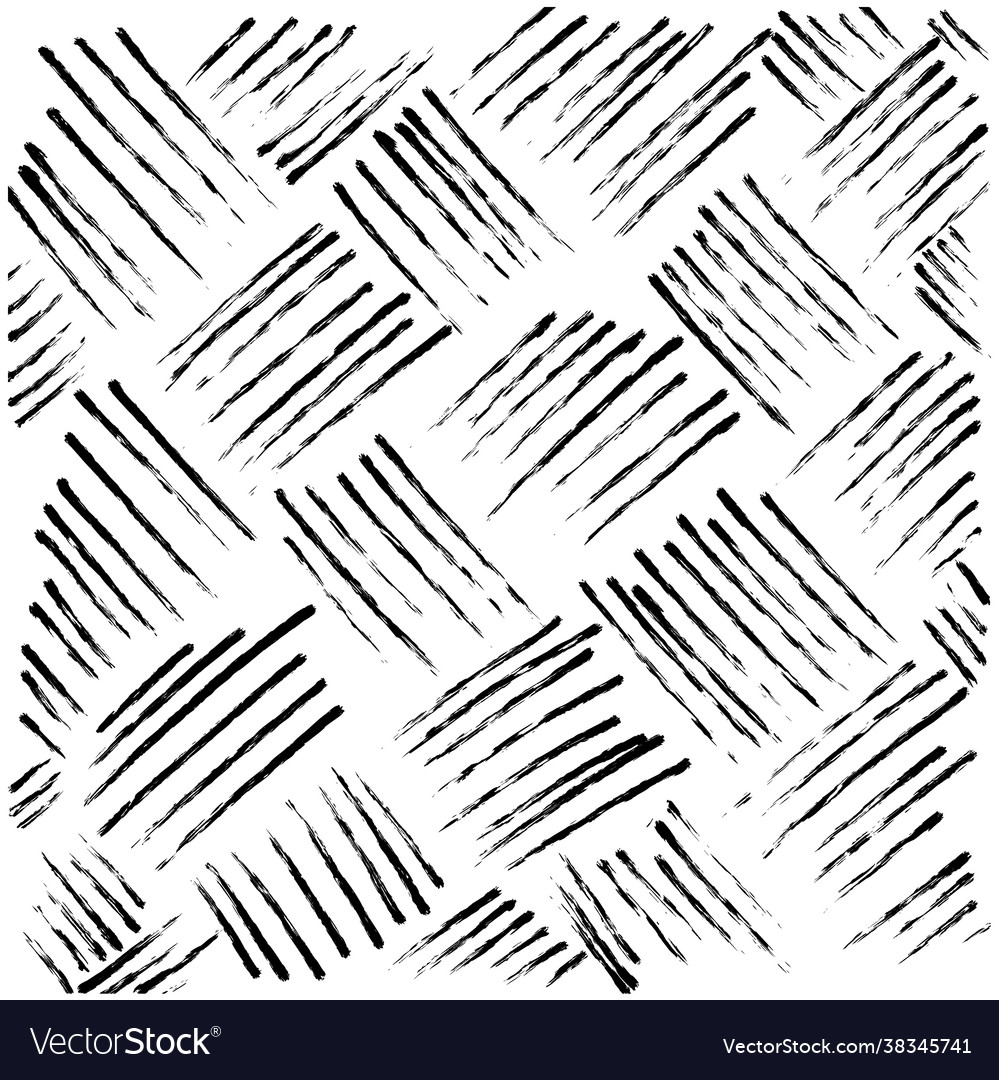 Hand drawn abstract pattern with lines vector image Hand drawn abstract pattern with lines