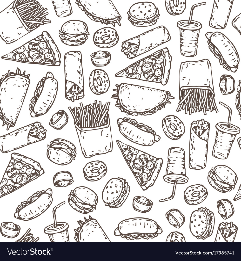 free food vector clipart