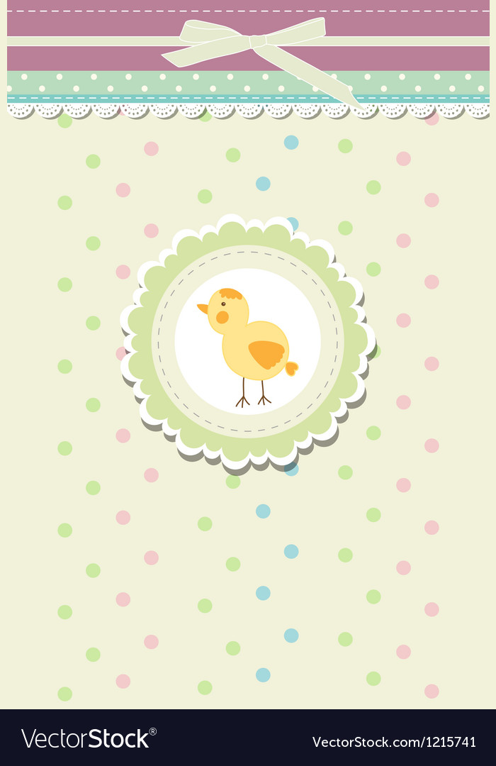 Vintage doodle retro bird chicken