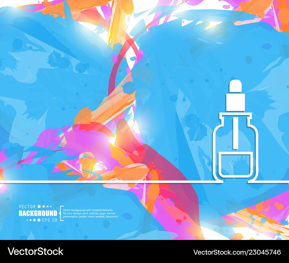 Abstract creative concept line draw Royalty Free Vector