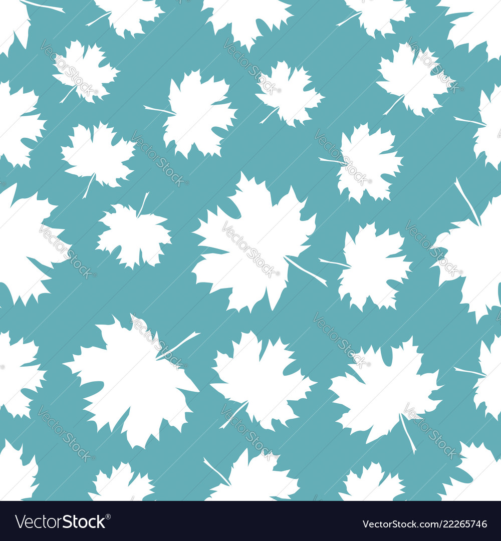 Herbst Maple Blatt Nahtlose Muster