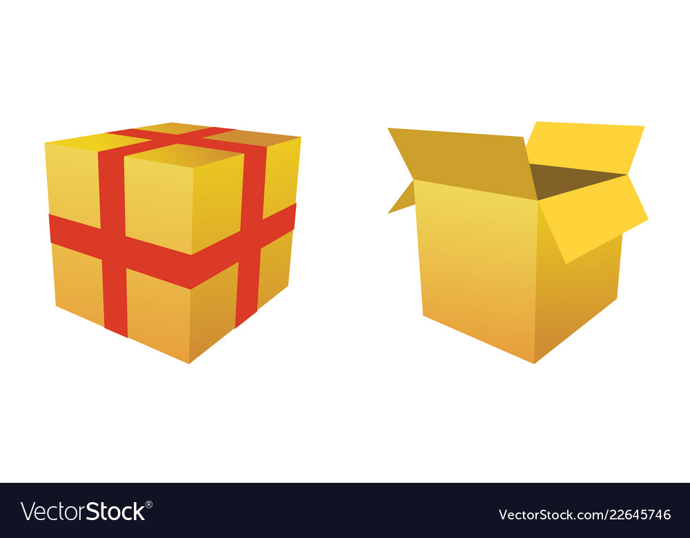 Boxes Royalty Free Vector Image - VectorStock