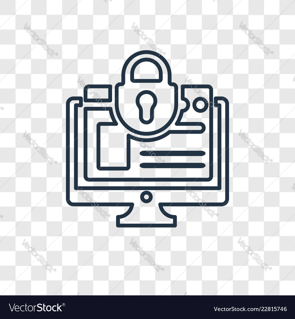 Browser concept linear icon isolated