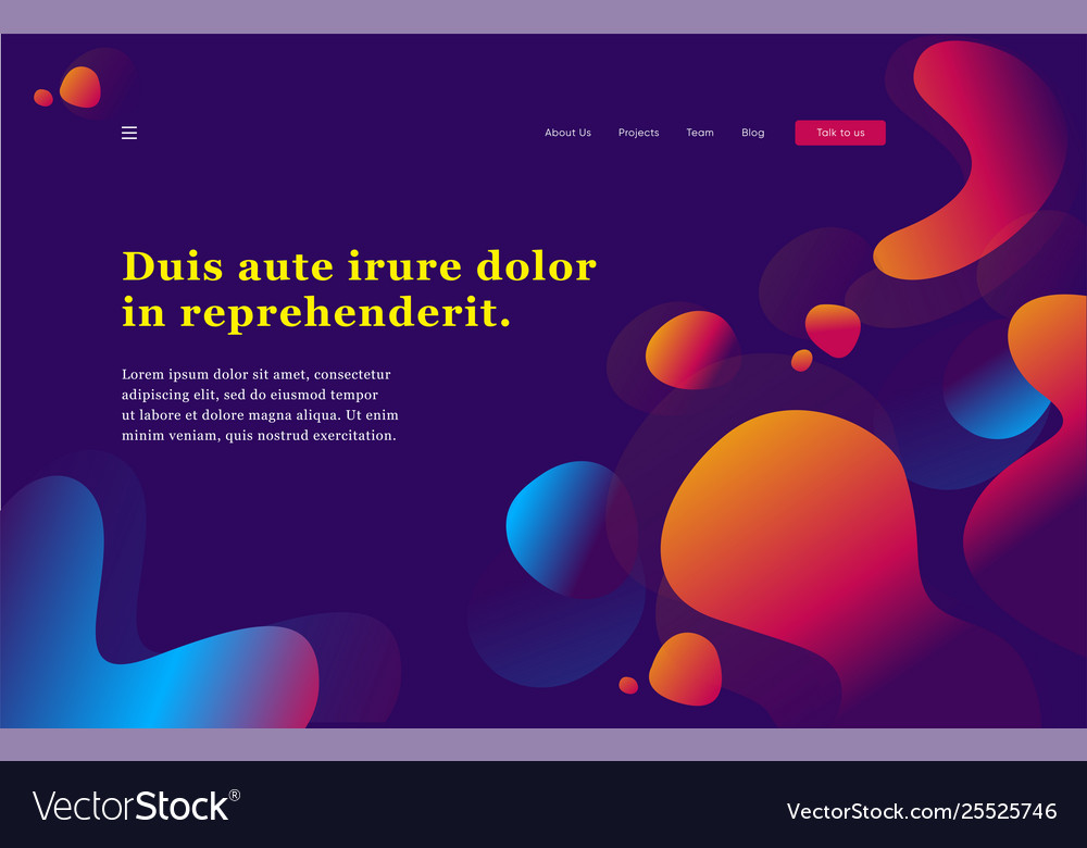 Header for website ui ux design concept creative vector image Header for website ui ux design concept creative