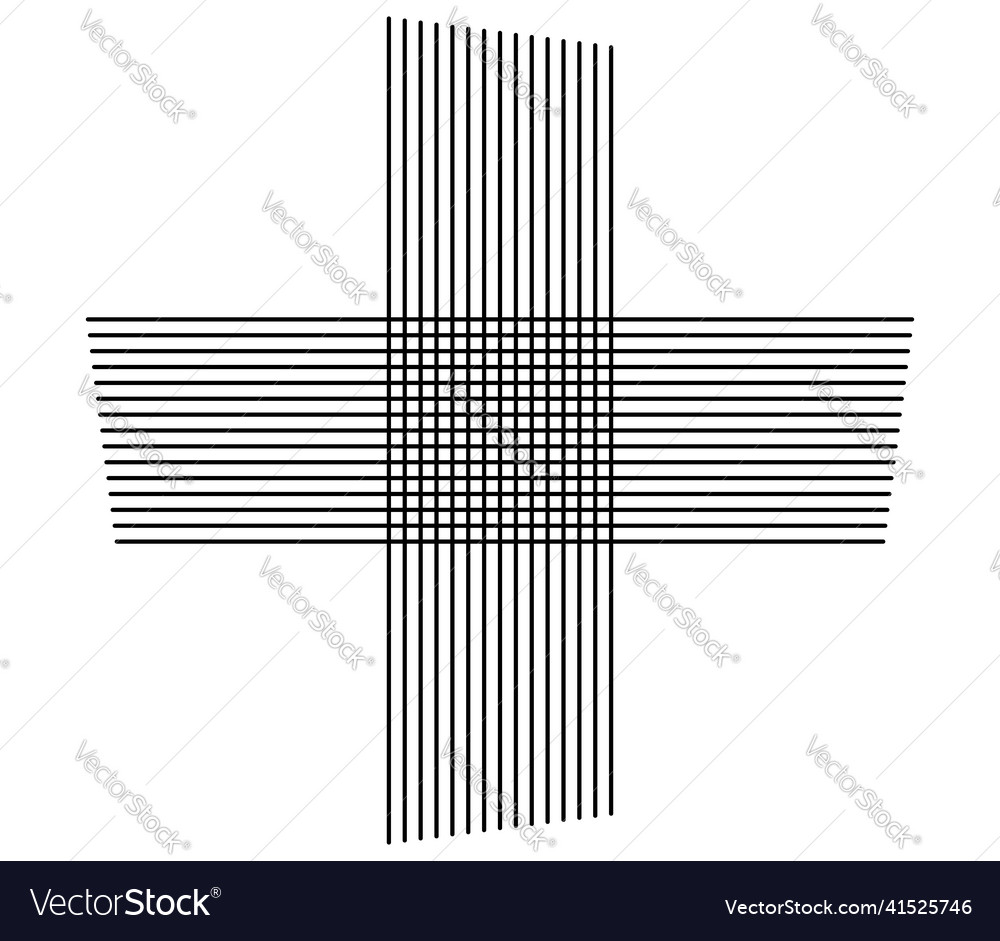 Irregular random intersecting lines abstract grid vector image Irregular random intersecting lines abstract grid