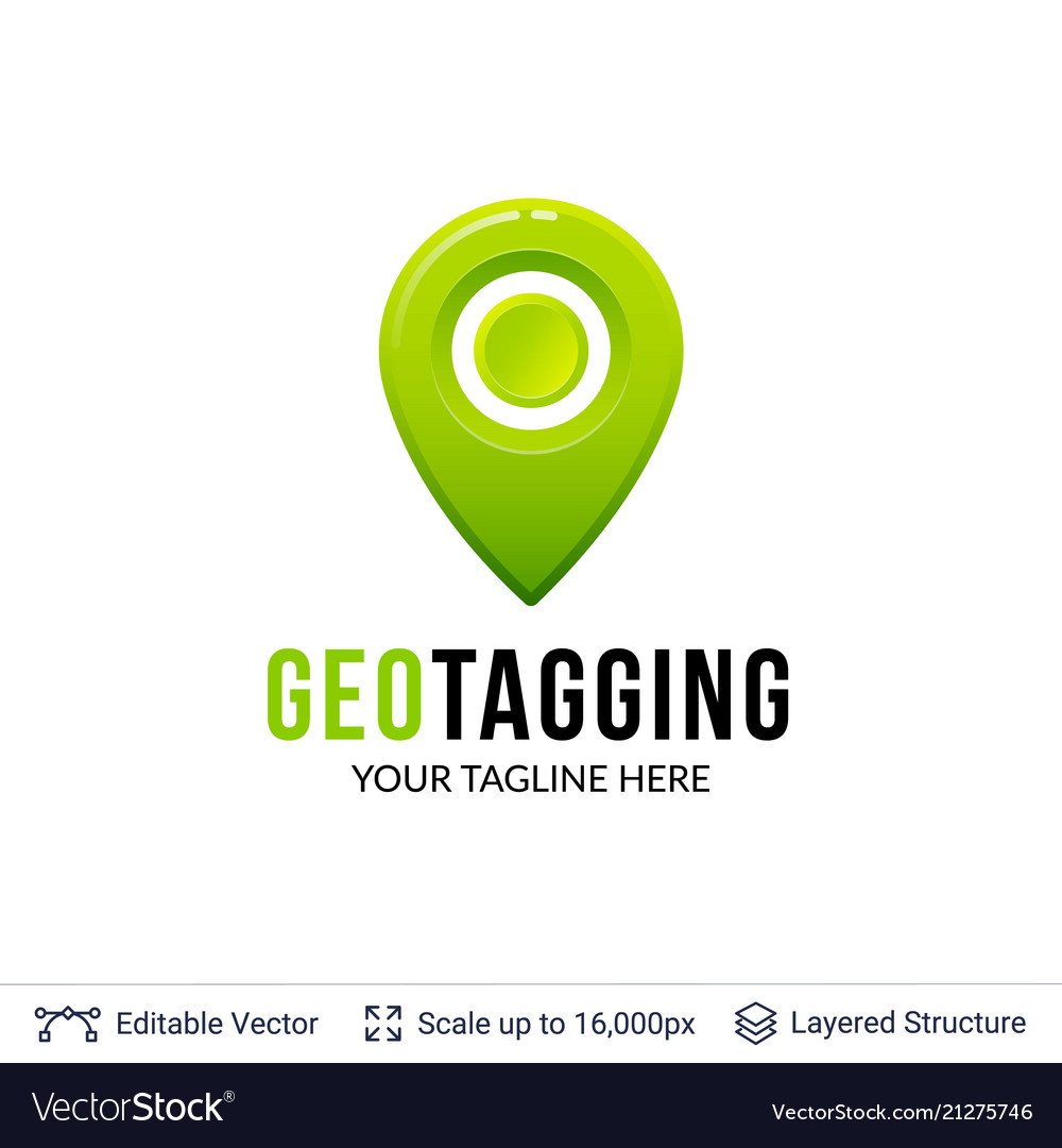 Map location pointer vector image Map location pointer
