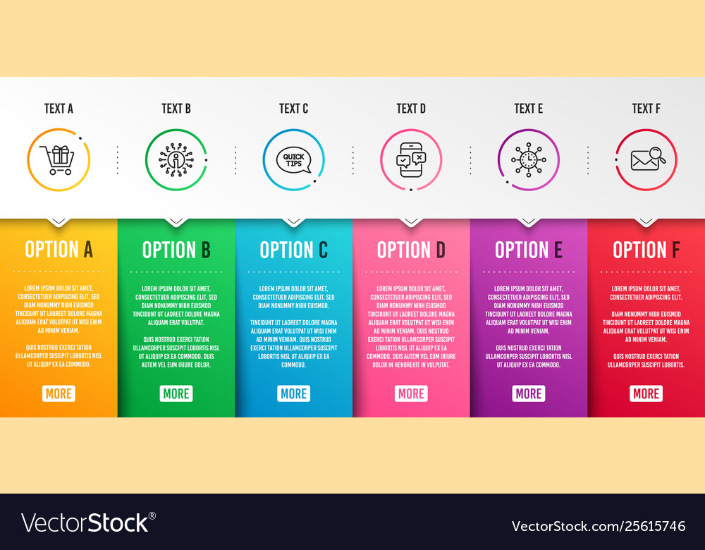 Phone survey quickstart guide and info icons set vector image Phone survey quickstart guide and info icons set