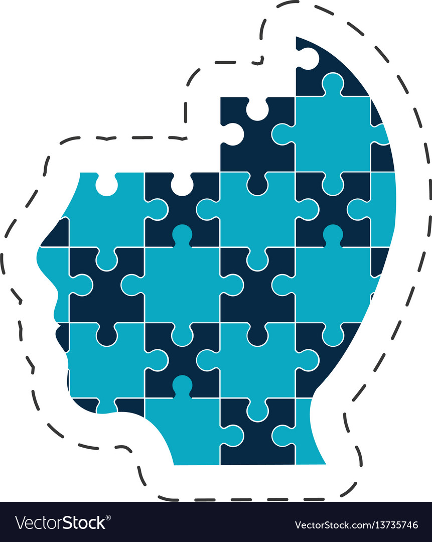Puzzle head solution image