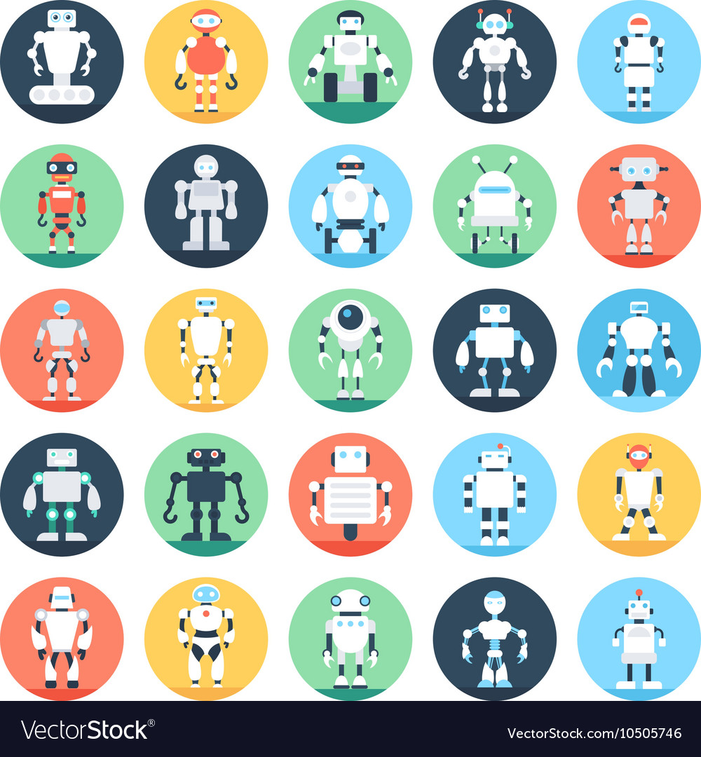 Robot Icons Collection