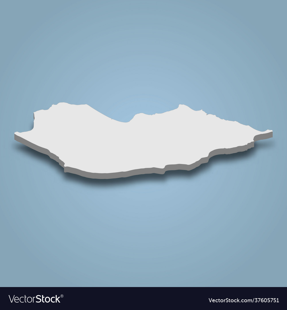 3d isometric map socotra is an island in yemen