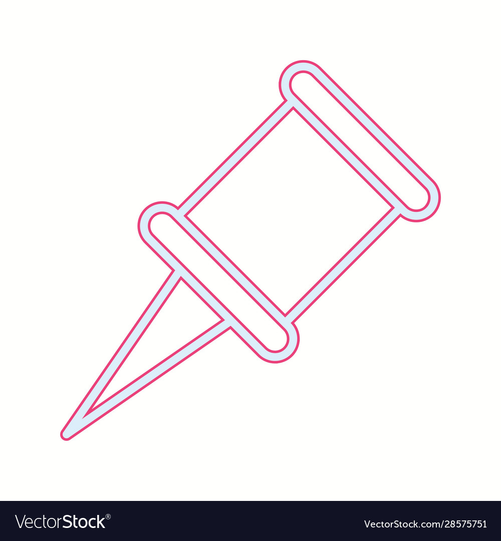 Beautiful pointer line icon