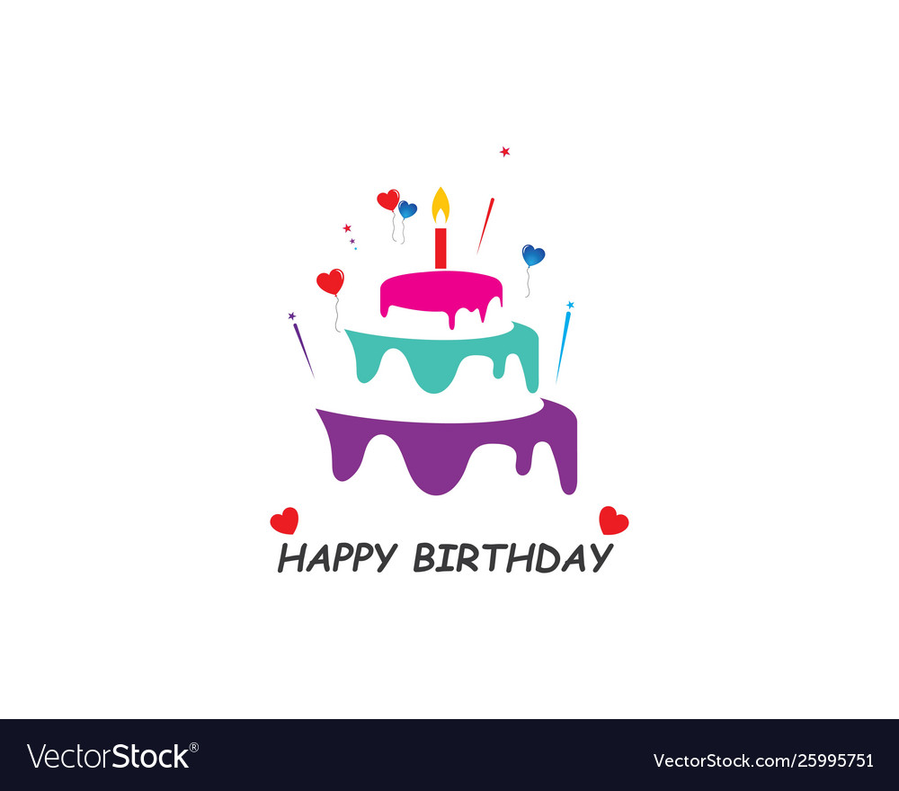 Cake logo Royalty Free Vector Image - VectorStock