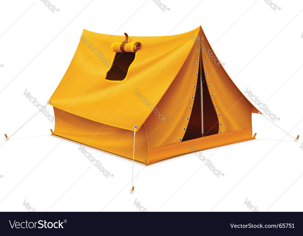 Download Camping tent Royalty Free Vector Image - VectorStock