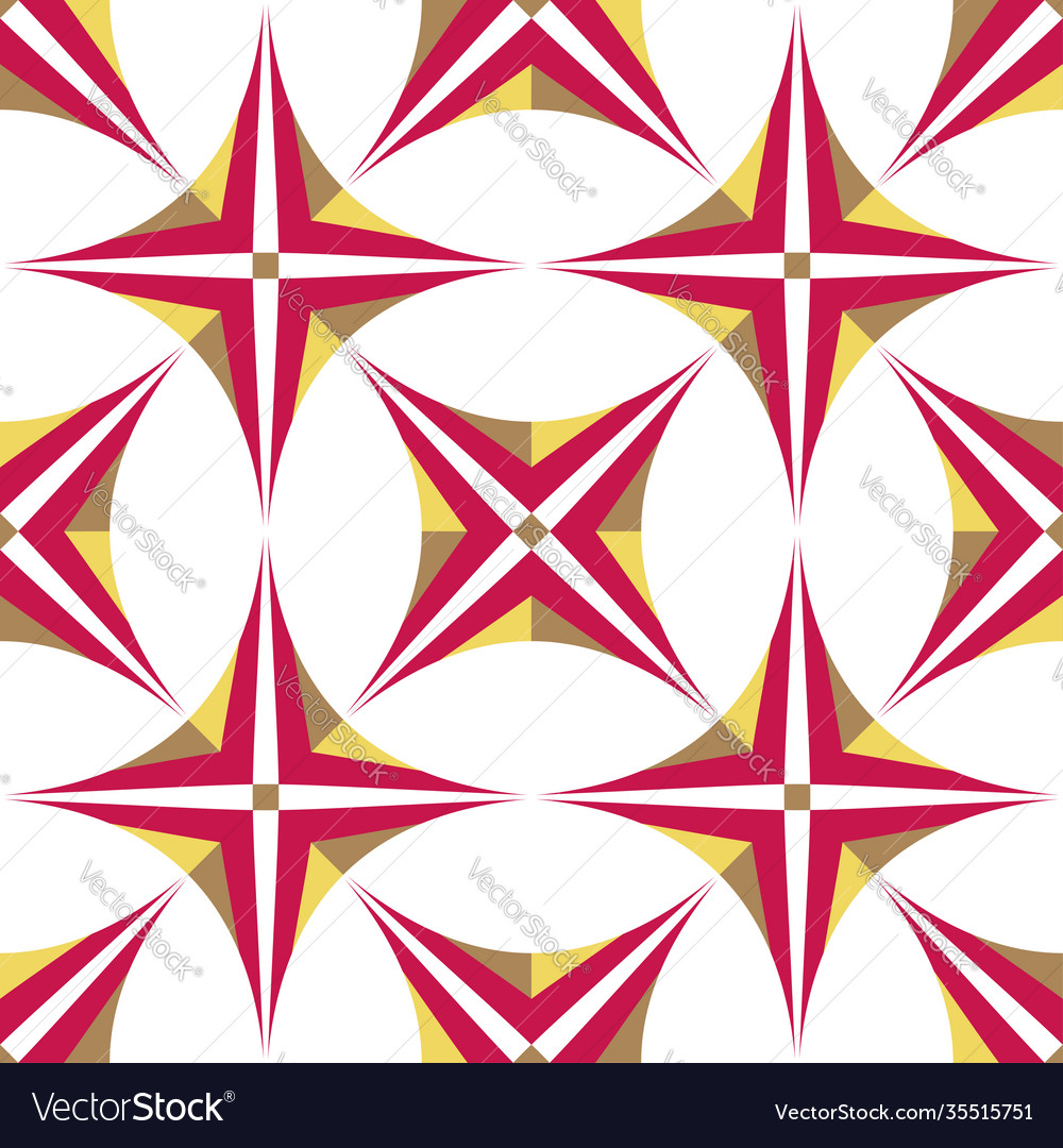 Geometric pattern with monochrome elements Vector Image Geometric pattern with monochrome elements