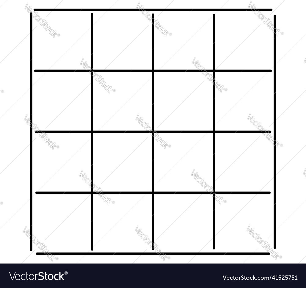 Irregular random intersecting lines abstract grid Vector Image Irregular random intersecting lines abstract grid