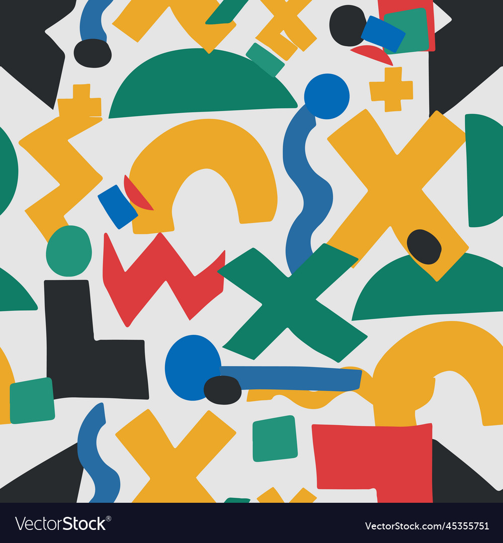 Seamless pattern repeating abstract vector image Seamless pattern repeating abstract
