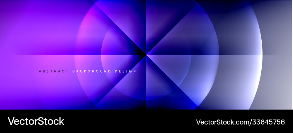 Abstract background - circle and cross Royalty Free Vector