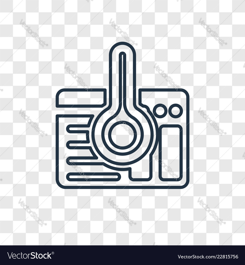 Browser concept linear icon isolated vector image Browser concept linear icon isolated