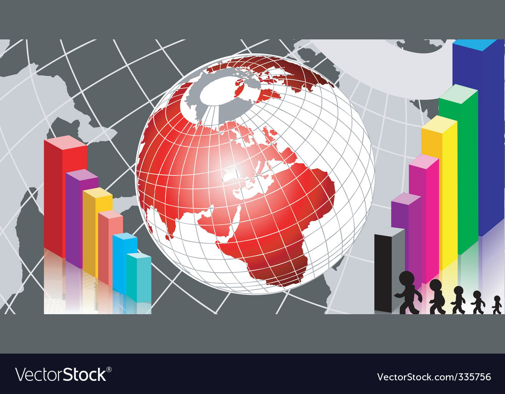 Graph and globe