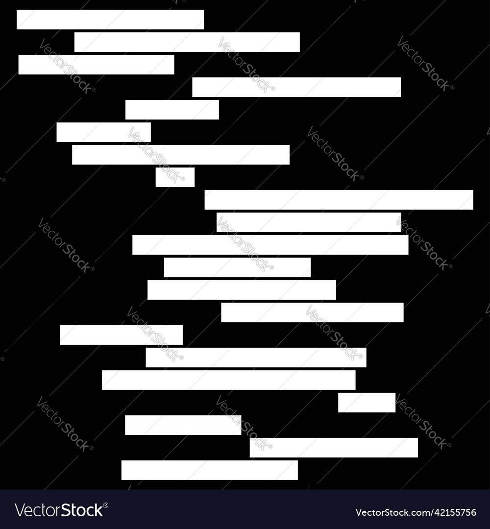 Random lines stripes element vector image Random lines stripes element