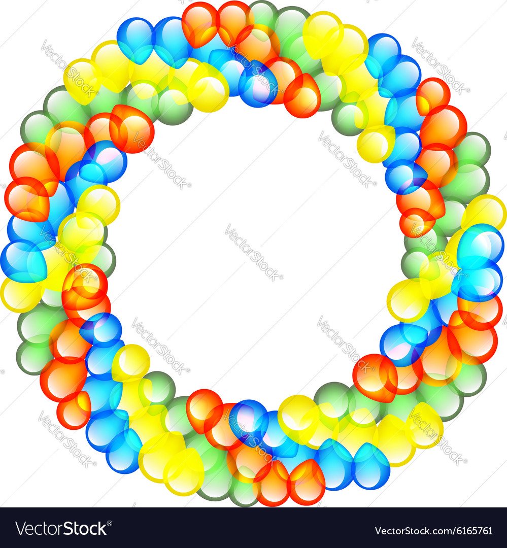 Balloon wreath