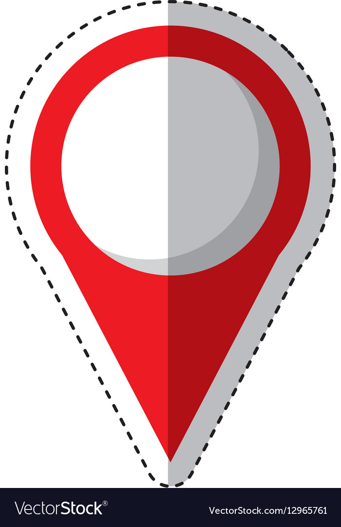 Pin pointer location icon
