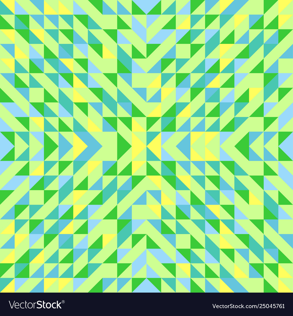 Seamless geometric triangle pattern abstract