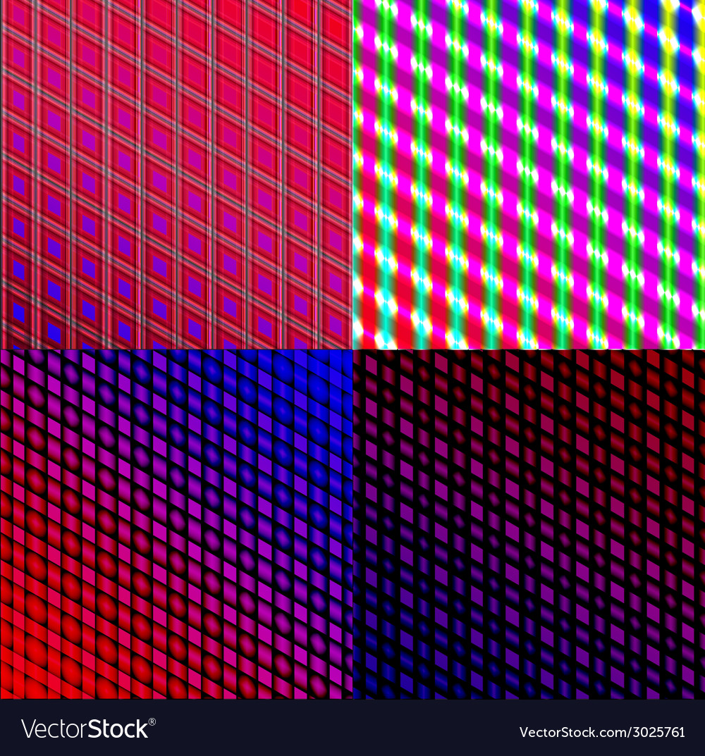 Set of splash color abstract glowing background
