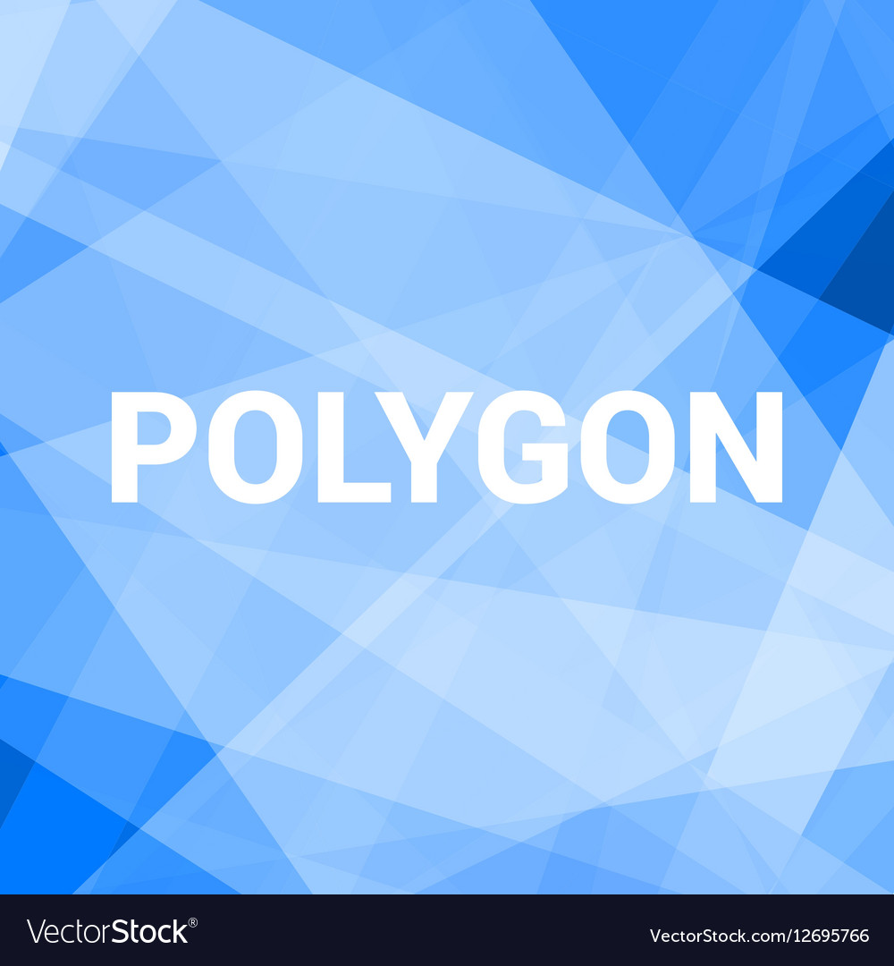 Abstract triangular background