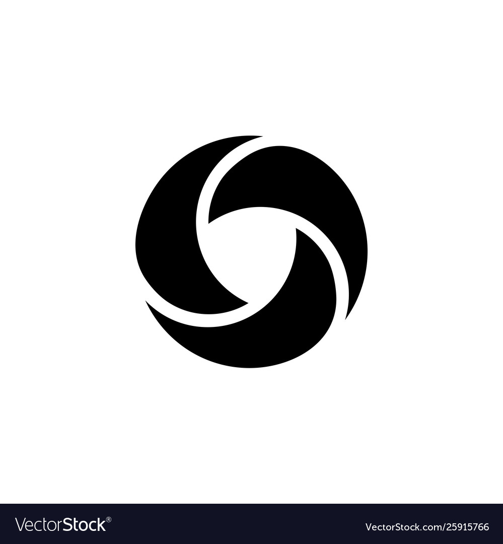 Shutter icon in flat style for apps ui websites vector image Shutter icon in flat style for apps ui websites