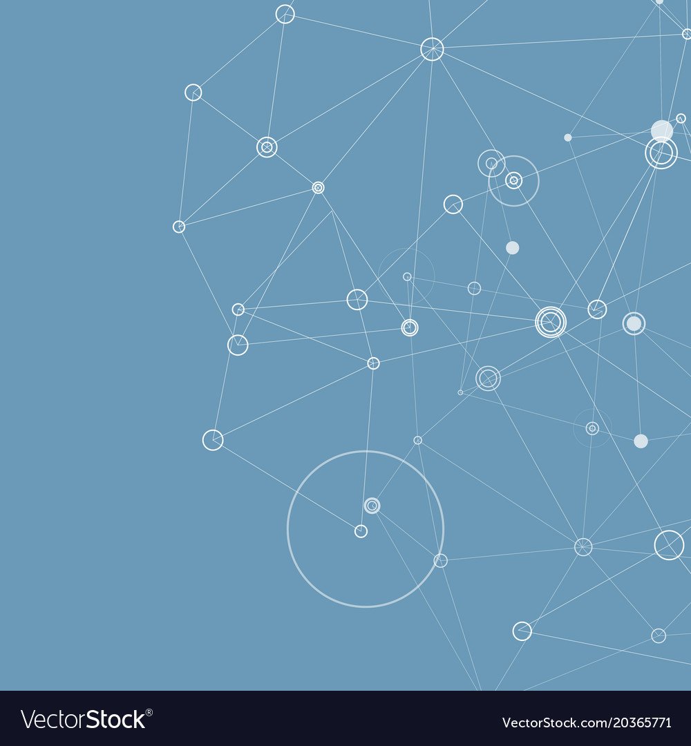 Abstract science background with place