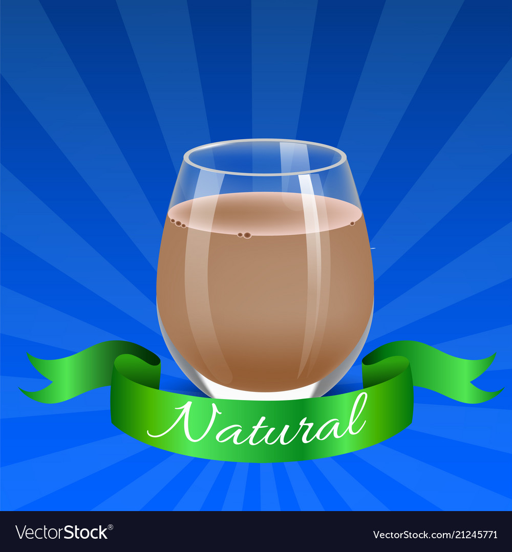 Glass of juice with raspberry isolated