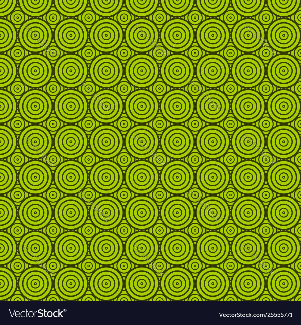 Green circle texture vector image Green circle texture