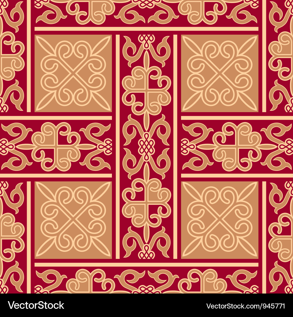Oriental seamless pattern Royalty Free Vector Image