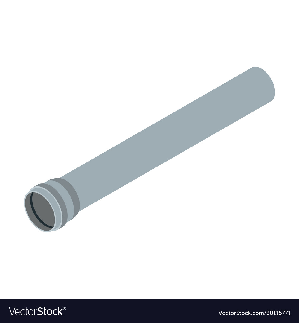 Pipe ismetric iconcartoon icon